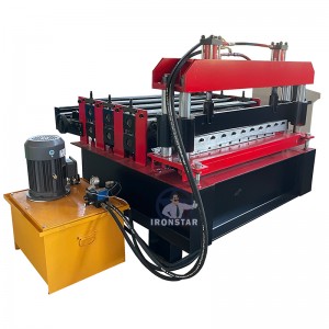 Automatic metal sheet cut to length machine