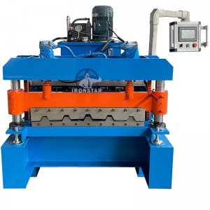 IBR roof sheet roll forming machine