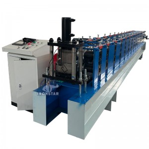 Guide rail roll forming machine machine in Brazil