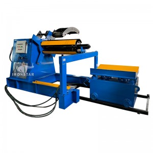 [Copy] 10 ton  auto hydraulic decoiler with car