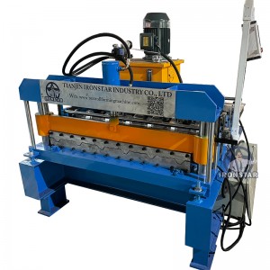 1000mm Roof panel crimping machine