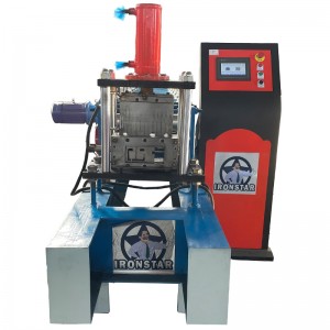 3/4/6 inch size interchangeable C purlin roll foring machine for Mexico