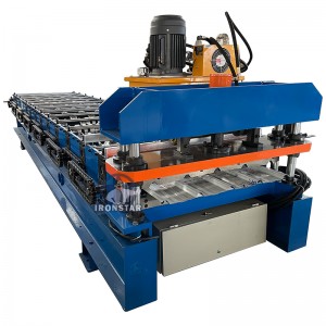 840mm Stainless steel Roof Sheet Roll Forming Machine