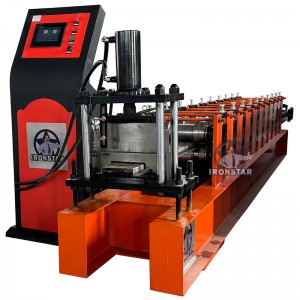 211 Omega bracket roll forming machine in Russia