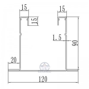 [Copy] Bottom strips of shutter door roll forming machine