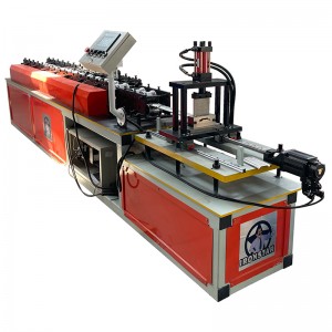 Tracking cutting rolling shutter door roll forming machine