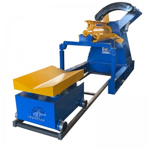 5 ton automatic hydraulic decoiler machine