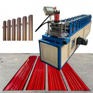 174mm Metal fence post roll forming machine in Miami