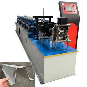 Omega profile roll forming machine