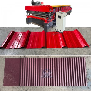 Double layer roll forming machine