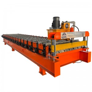 T35 Trapezoidal roofing sheet roll forming machine for kyrgyzstan