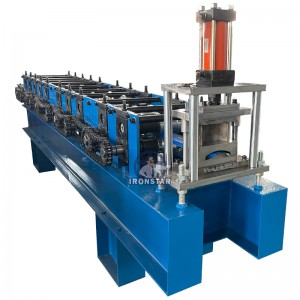 Metal fence roll forming machine for Hungary