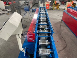 111mm rolling shutter door roll forming machine for Colombia