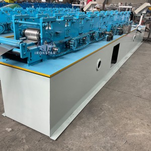 Omega batten roll forming machine for Chile