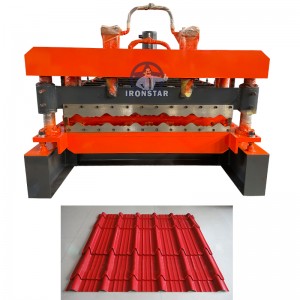 1000 glazed tile roll forming machine for Zambia