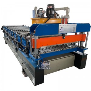 836 corrugated roll forming machine | roof sheet roll forming machine