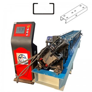 150mm C purlin making machine for Bangladesh