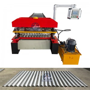 762 thin corrugated roll forming machine for Africa