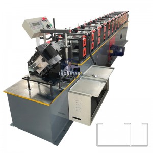 Cheap price C track roll forming machine for UAE