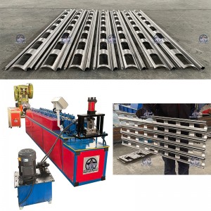 Perforated shutter door roll forming machine for Trinidad and Tobago