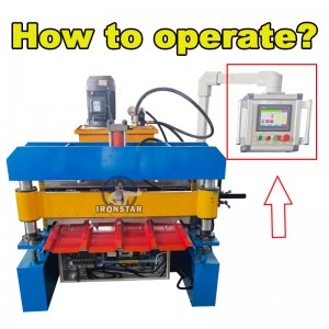 How to operate roll forming machine?