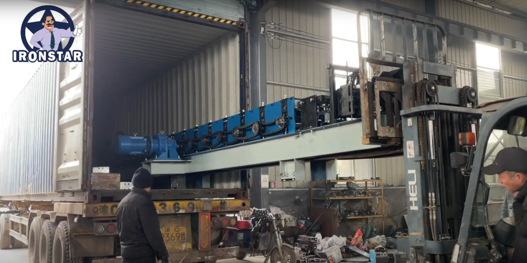 Goods sheft roll forming machine ship to Indonesia