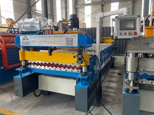 836 roof corrugation roll forming machine