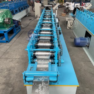 High speed C channel roll forming machine