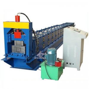 Water gutter roll forming machine