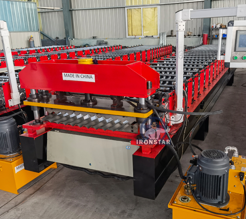 762 corrugated roll forming machine 2