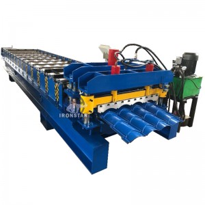 828 glazed tile roll forming machine for Africa