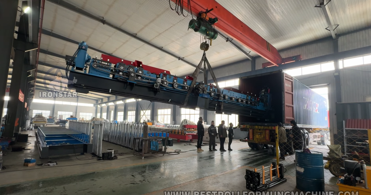 Automatic C purlin roll forming machine | Size interchangeable C purlin roll forming macine