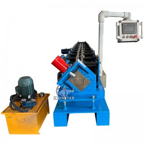 Water gutter roll forming machine