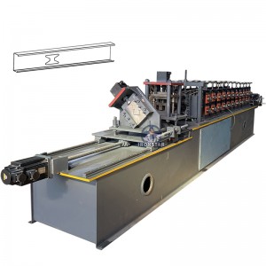 High quality C channel punching H holes drywall stud and track roll forming machine