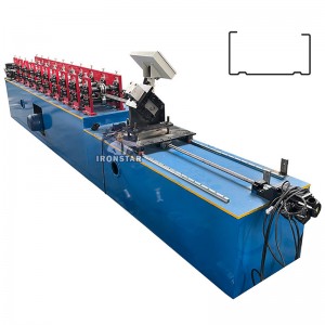 C U stud and track channel light steel roll forming machine for drywall and ceiling