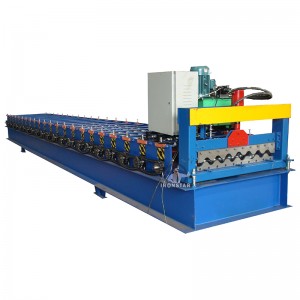 780 big corrugated roofing sheet roll forming machine