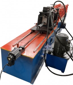 Omega profile hat keel ceiling drywall roll forming machine for UAE