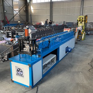 Punching hole shutter door forming line for Dominican