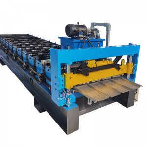 750 spandek roofing sheet roll forming machine for Indonesia