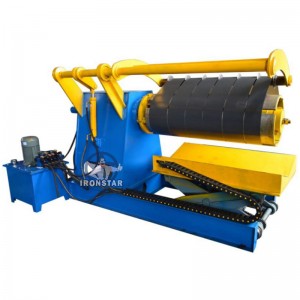 Slitting and recoil whole line roll forming machine