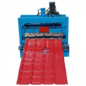 840 step tile roofing sheet roll forming machine