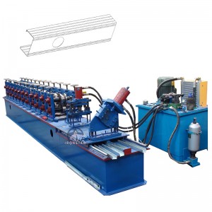 High quality C channel punching round holes drywall stud and track roll forming machine