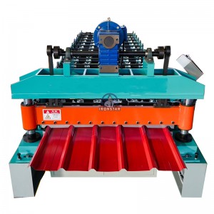 1000 metal roofing sheet roll forming machine for Iraq