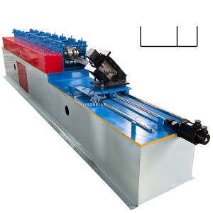 62 / 92 mm U channel roll forming machine for Chile