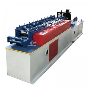 62 / 92 mm U channel roll forming machine for Chile