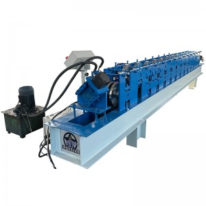 41*75mm U guide rail roll forming machine for Mexico