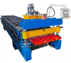 Hot Sale Metal Steel Trapezoidal IBR Long Span Roof Sheet Roll Forming Machine Price