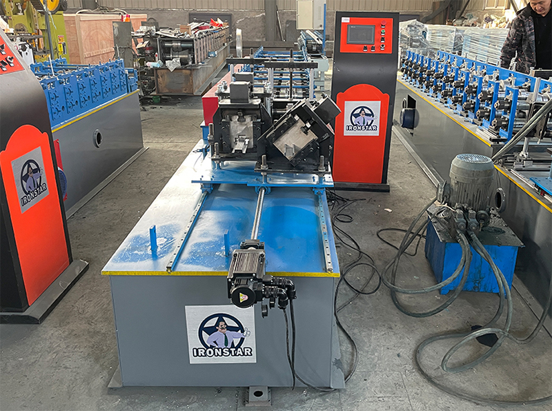 c channel and omega profile 2 in 1 roll forming machine 4