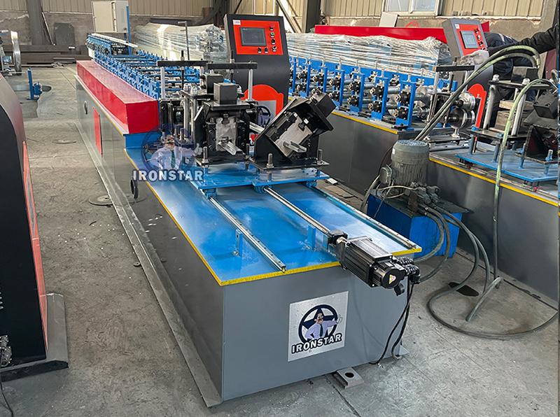 c channel and omega profile 2 in 1 roll forming machine 5