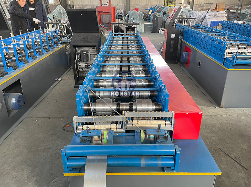 c channel and omega profile 2 in 1 roll forming machine 8